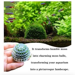New! Aquarium Moss Ball Holder